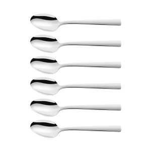 Set de cucharas para postre, acero inoxidable