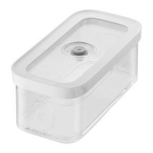 Contenedor CUBE M/ 0.7 L, transparente-blanco