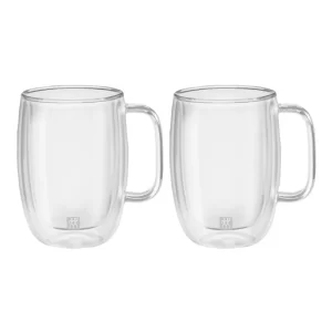 Set 2 tazas para latte Macchiato, 450 ml