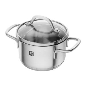 Cacerola con tapa 800 ml, Acero Inoxidable