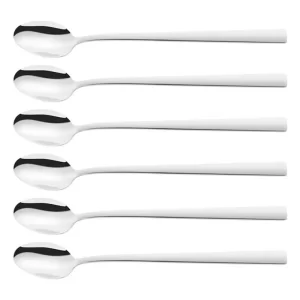 Juego de cucharas para cóctel 21 cm, 6 piezas
