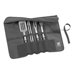 Set de utensilios con funda, 5 piezas