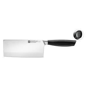 Cuchillo Chino de Chef, 18 cm Plata