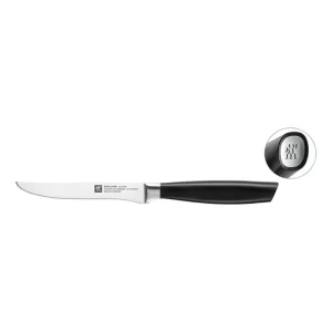 Cuchillo chuletero 12 cm, Plata
