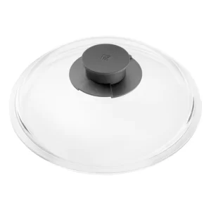 Tapa de cristal con escape de vapor, 24 cm
