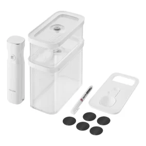 Set de iniciación CUBE, M / 5-pzs, transparente-blanco