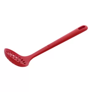 Espumadera Silicón rojo, 31 cm