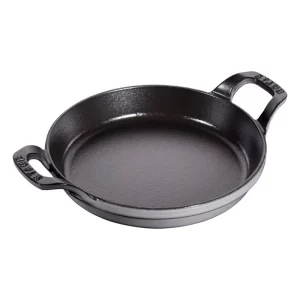 Plato redondo, Hierro fundido, Gris- 20 cm