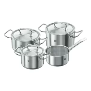 Batería de Acero Inoxidable 7 piezas